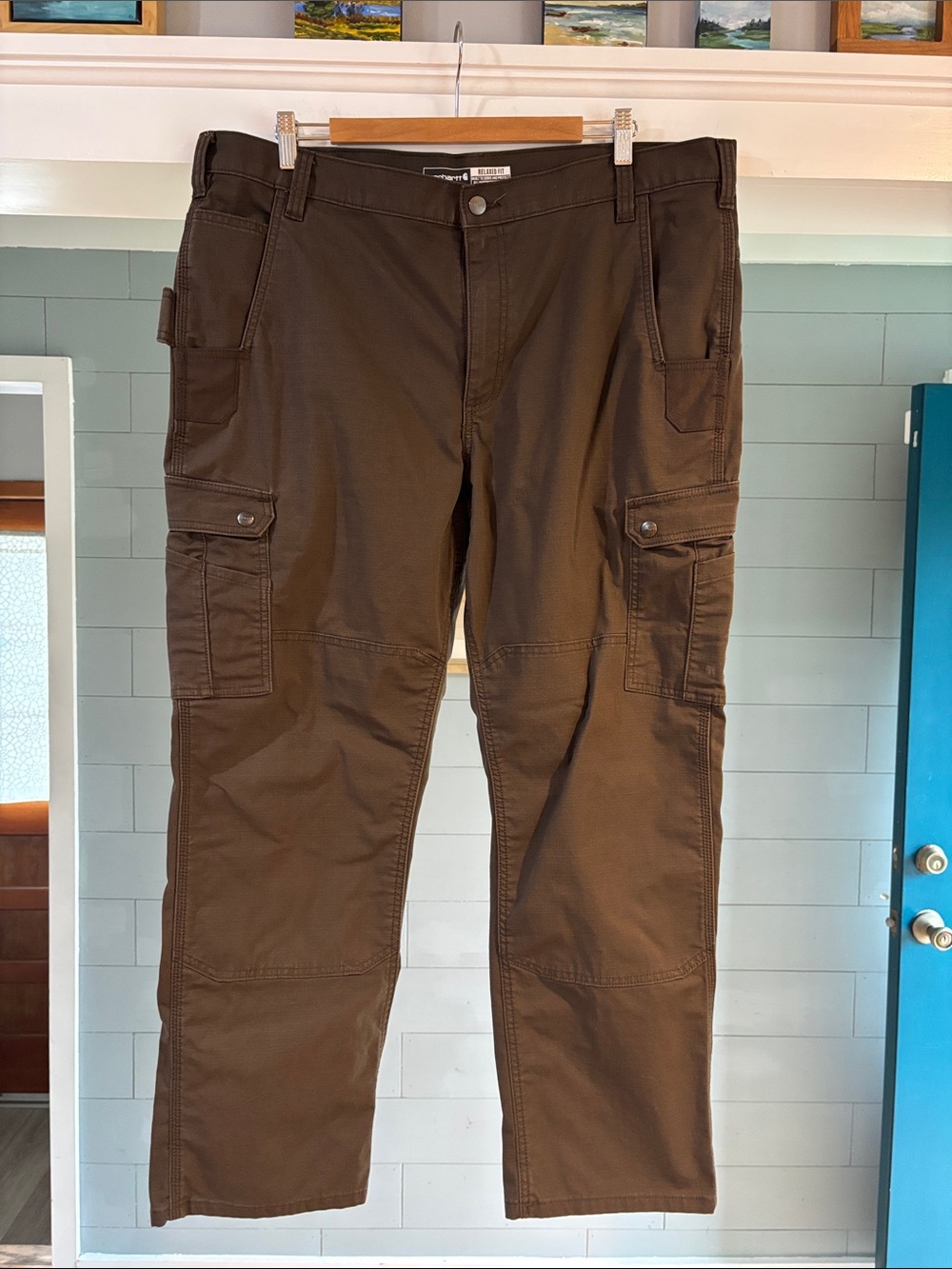 Carhartt Relaxed Straight Ripstop Double-Front Cargo Pant